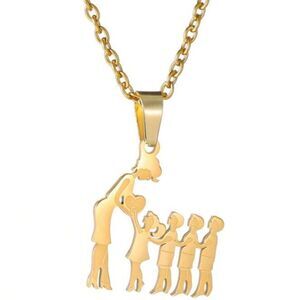3for$20 Mother Son Daughter Pendant Necklace Women's adjustable Necklace